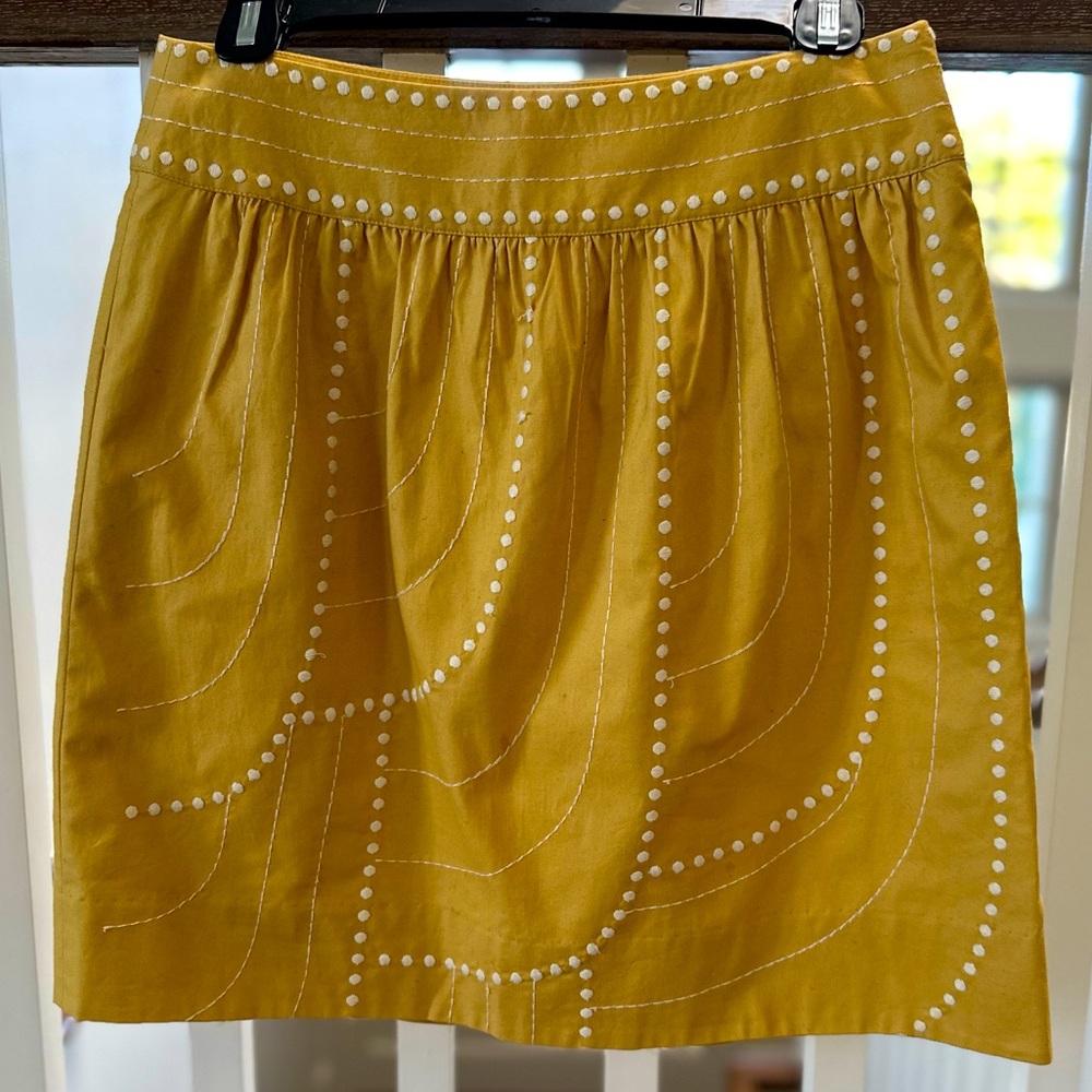 Floreat Embroidered Skirt